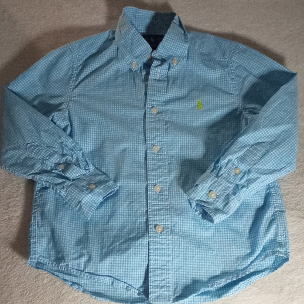 RALPH LAUREN LONG SLEEVED DRESS SHIIRT SIZE 4T NEW!